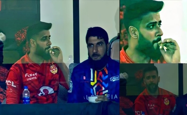 Shocking Scene: Imad Wasim Smoking After PSI Win